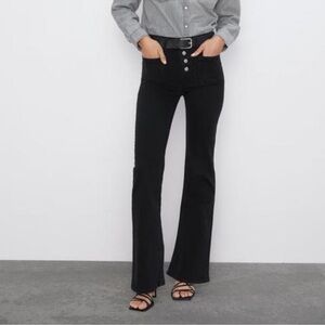 ZARA Flared High Waisted Jeans, Women’s US 8
